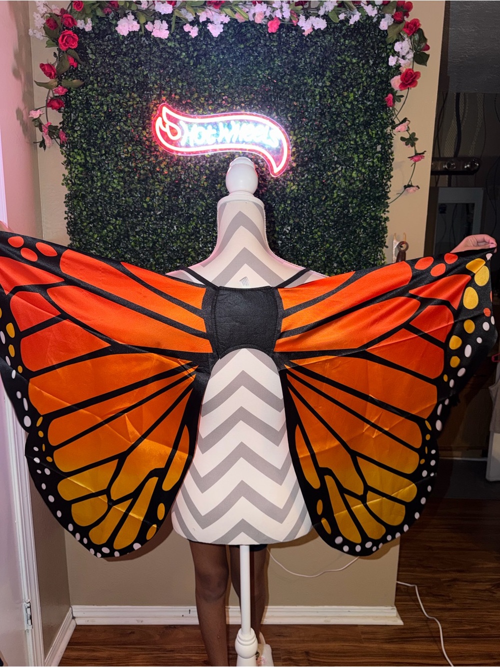 Kids Monarch Butterfly Costume Wings - Orange